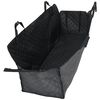 vidaXL Poťah na sedadlo auta pre psov čierny 137x46x50 cm