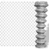 vidaXL Dr&ocirc;ten&eacute; pletivo, pozinkovan&aacute; oceľ 25x1,25 m, strieborn&eacute;