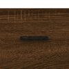 vidaXL Konferenčné stolíky 2 ks hnedý dub 50x50x40 cm kompozitné drevo