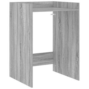vidaXL Kabinet na pr&aacute;čku s &uacute;ložiskom Siv&yacute; Sonoma 67,5 x 62 x 97 cm