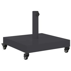 vidaXL Z&aacute;kladňa pre slnečn&iacute;k Tmavo &scaron;ed&aacute; 45 x 45 x 31,5 cm