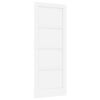 vidaXL Vn&uacute;torn&eacute; dvere 83 x 211 cm Preglejka Biela