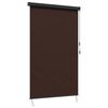 vidaXL Roleta Hned&aacute; 100 x 250 cm Textil a hlin&iacute;k