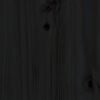 vidaXL Denn&aacute; posteľ čierna 80x200 cm borovicov&yacute; mas&iacute;v