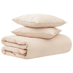vidaXL Sada prikr&yacute;vok 2 ks 200 x 200 cm Celoročne Kapokov&aacute; vl&aacute;kno