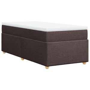 vidaXL Posteľn&yacute; r&aacute;m boxsping s matracom hned&yacute; 80x200 cm l&aacute;tka
