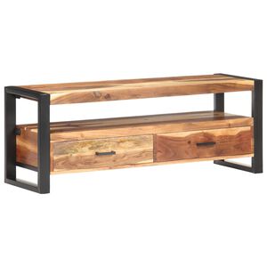 vidaXL TV skrinka zo ak&aacute;ciaov&eacute;ho dreva 120x35x45 cm