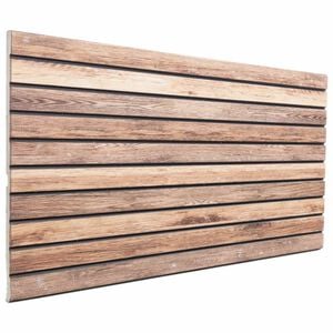 vidaXL N&aacute;stenn&eacute; panely 5 ks 100 x 50 cm Svetlohned&aacute; EPS pena