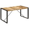 vidaXL Jed&aacute;lensk&yacute; st&ocirc;l z mangovn&iacute;kov&eacute;ho dreva 160x80x75 cm