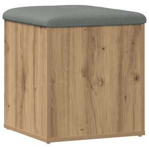 vidaXL &Uacute;ložn&aacute; lavica Dub Artisan 42x42x45 cm Kon&scaron;trukt&eacute;rske drevo
