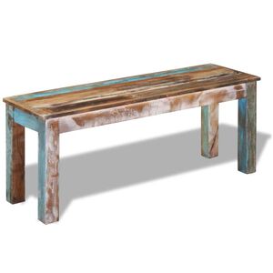 vidaXL Lavička, recyklovan&yacute; mas&iacute;v 110x35x45 cm