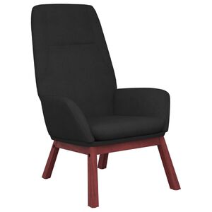 vidaXL Relaxačn&eacute; kreslo čierne l&aacute;tkov&eacute;