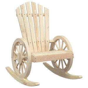 vidaXL Z&aacute;hradn&aacute; hojdacia stolička Adirondack jedľov&yacute; mas&iacute;v