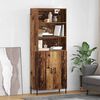 vidaXL Highboard Star&eacute; drevo 69,5 x 32,5 x 180 cm Kompozitn&eacute; drevo