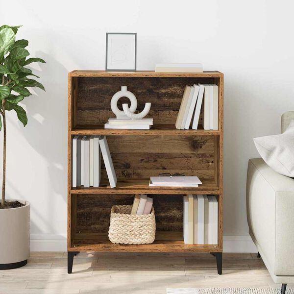 vidaXL Serv&iacute;rovacia skriňa Star&eacute; drevo 69,5 x 32,5 x 90 cm