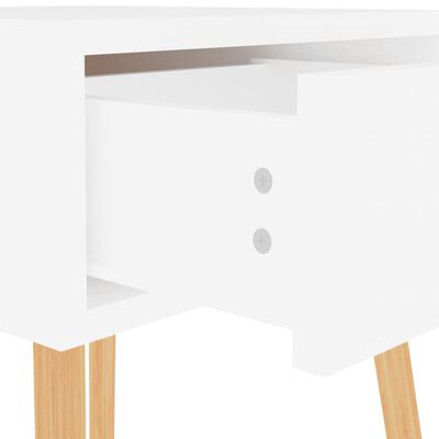 vidaXL Nočný stolík biely 40x40x56 cm drevotrieska