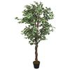 vidaXL Umel&yacute; fikusov&yacute; strom 630 listov 120 cm zelen&yacute;