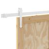 vidaXL Posuvn&eacute; dvere ORKDAL Hned&aacute; 83 x 202 cm Mas&iacute;vne borovicov&eacute; drevo