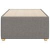 vidaXL R&aacute;m postele bez matraca Taupe 90x200 cm L&aacute;tka