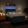 vidaXL Boxspring posteľ s matracom modr&yacute; 140x190 cm l&aacute;tka