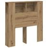 vidaXL Čelo postele so skrinkou 100x18,5x102,5 cm kompozitn&eacute; drevo
