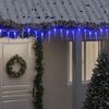 vidaXL Vianočn&eacute; svietiace cenc&uacute;le 200 LED tepl&eacute; biele 20 m akryl. PVC