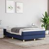 vidaXL Boxspring posteľ s matracom modr&aacute; 120x200 cm l&aacute;tka