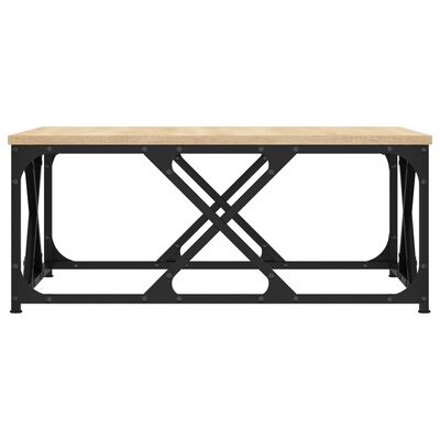 vidaXL Konferenčný stolík dub sonoma 70x70x30 cm kompozitné drevo