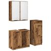 vidaXL Sada k&uacute;peľňov&eacute;ho n&aacute;bytku 3 ks Star&eacute; drevo 64,5 x 33,5 x 59 cm