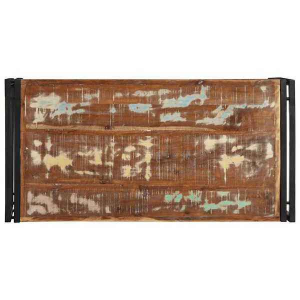 VidaXL Konferenčný stolík Viacfarebný Rekultivované masívne drevo