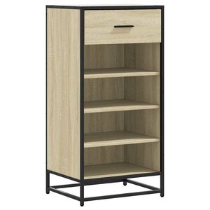 vidaXL Reg&aacute;l na top&aacute;nky dub sonoma 48x38x97,5 cm spracovan&eacute; drevo