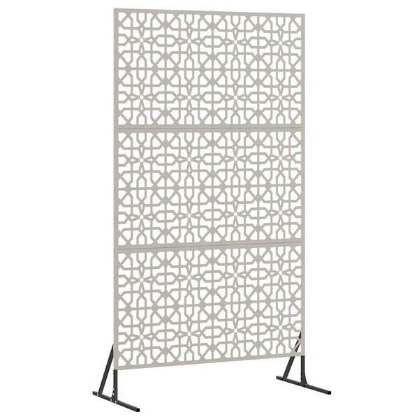 vidaXL Z&aacute;ves na zabezpečenie s&uacute;kromia Siv&aacute; 100 x 50 x 180 cm