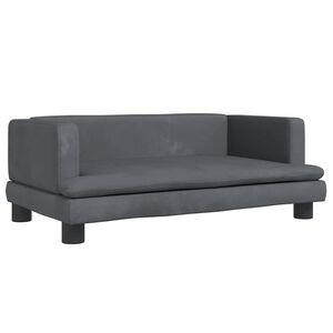 vidaXL Pelech pre psa siv&yacute; 80x45x30 cm zamat