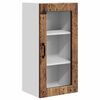 vidaXL N&aacute;stenn&yacute; sklenen&yacute; kabinet LUCCA Star&eacute; drevo 40 x 31 x 80 cm