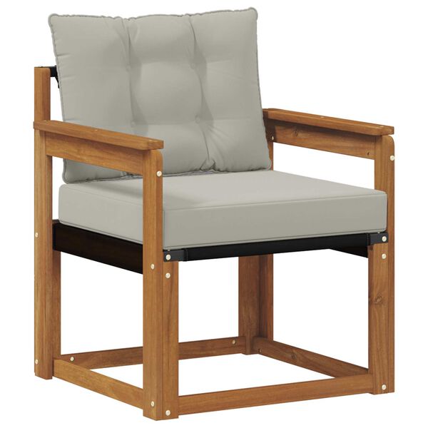 vidaXL Z&aacute;hradn&aacute; s&uacute;prava gaučov Mas&iacute;vne ak&aacute;ciov&eacute; drevo a textil&eacute;n