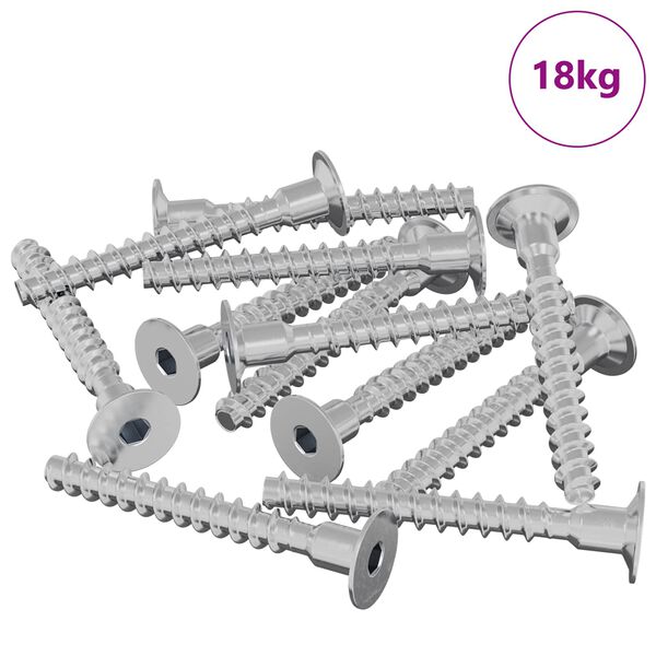 vidaXL Skrutka 5143 pcs Zinkovan&yacute; 5 x 40 mm Železo