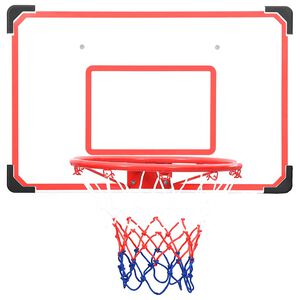 vidaXL 5-dielna sada basketbalov&eacute;ho ko&scaron;a na stenu