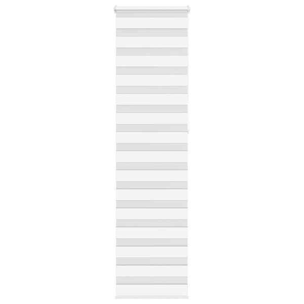 vidaXL Zebra roleta biela 60x230 cm &scaron;&iacute;rka l&aacute;tky 55,9 cm polyester