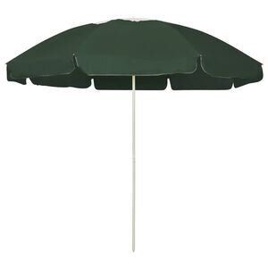 vidaXL Pl&aacute;žov&yacute; slnečn&iacute;k, zelen&yacute; 240 cm