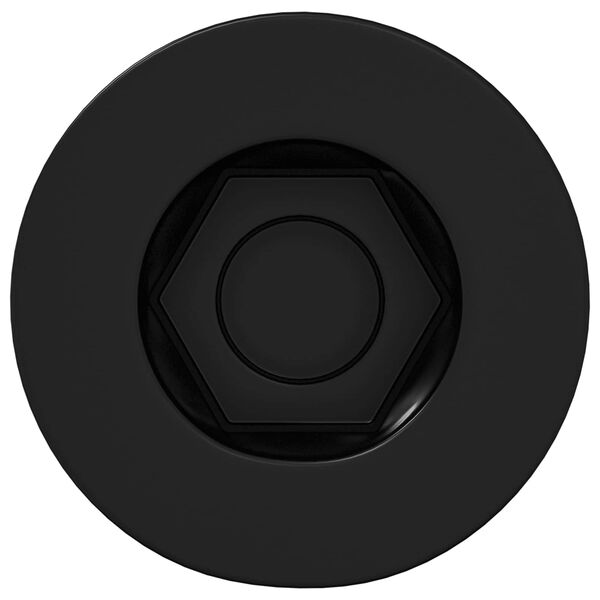 vidaXL Z&aacute;suvkov&aacute; skrutka s hlavou 2 pcs Čierna 7 x 40 mm Železo