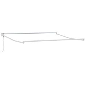 vidaXL Electric Awning Frame 3 x 2,5 m Biela