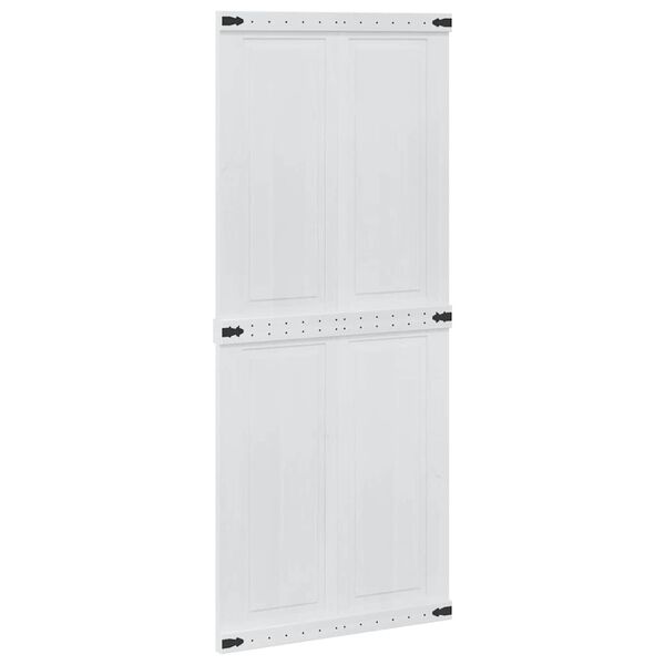 vidaXL Dvere Corona Biela 90 x 210 cm Kompozitn&eacute; drevo