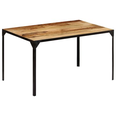 vidaXL Jedálenský stôl 140x80x76 cm, mangový masív