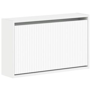 vidaXL N&aacute;stenn&yacute; botn&iacute;k ARNHEM 71 x 17 x 43 cm Kompozitn&eacute; drevo Biela