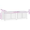 vidaXL Z&aacute;hradn&yacute; &uacute;ložn&yacute; box s vreckom 175x50x55 cm mas&iacute;vny teak