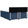 vidaXL Posteľn&yacute; r&aacute;m boxspring s matracom modr&yacute; 180x200 cm l&aacute;tka