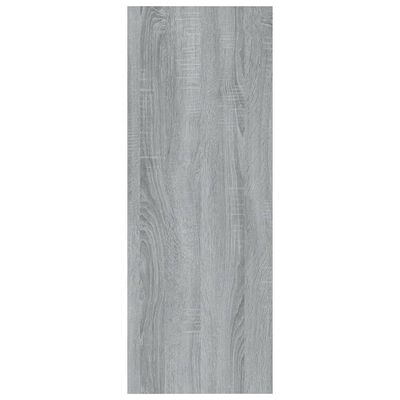 vidaXL Konzolový stolík sivý dub sonoma 78x30x80 cm spracované drevo