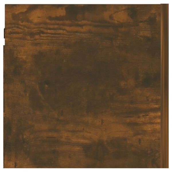 vidaXL Nástenné TV skrinky 8 ks dymový dub 30,5x30x30 cm