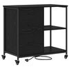 vidaXL Kabinet s nab&iacute;jacou stanicou 76 x 41 x 72 cm Kompozitn&eacute; drevo