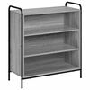vidaXL Serv&iacute;rovacia skriňa Siv&yacute; Sonoma 97 x 33 x 81 cm
